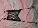 润群汽车座椅间储物网兜车载车用置物袋椅背挂袋车内杂物多功能收纳袋 三层-四边弹力【加强版】SUV用 实拍图
