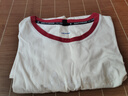 真维斯（JEANSWEST）短袖t恤女夏季新款纯棉女装上衣服撞色宽松ins风小个子女生半袖衫 米砖红 蝴蝶秘境橙 2XL 实拍图