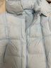 坦博尔儿童羽绒服男童女童泡芙款中大童面包服外套530311Z 艾莎蓝 160  实拍图