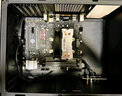 硕一商务办公电脑机箱台式机迷你小型手提桌面主机箱（M-ATX/ITX主板/ATX电源/0.6加厚板材） V200黑色手提【0.6MM钢板】顺丰发货 实拍图