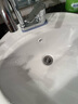 MAXX POWER台上盆半嵌入式椭圆形陶瓷台中盆艺术盆洗漱洗手洗脸洗面盆 22寸三孔 配送 下水器 安装胶 实拍图