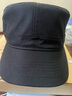 歌希尼尔军帽男春秋帽子男士鸭舌帽平顶帽大头围秋冬休闲帽百搭防晒遮阳帽 黑色封口款(不可调节大小) L 大码60cm 实拍图