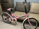 EG7折叠自行车成人女超轻便携单车变速大人迷你小型轮20寸男学生 免安装|尊享单速【樱花粉】 22英寸【适合身高:150-175CM】 实拍图