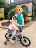 酷骑（COOGHI）迅猛龙儿童自行车3-6-8岁男女孩学生儿童单车自行车16寸 元气粉 晒单实拍图