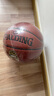 斯伯丁（SPALDING）小前锋水泥地耐磨篮球室内室外通用比赛训练用球7号PU材质篮球 实拍图