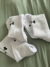 安德玛（Under Armour）篮球袜子 运动袜男女 跑步羽毛球防臭袜中筒棉袜 白色XL码三双装 晒单实拍图