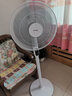 艾美特风扇电风扇壁扇壁挂式风扇家用摇头转页扇教室餐厅宿舍车间电梯工程风扇七叶定时墙壁风扇 FW3547R【七叶遥控款】 实拍图
