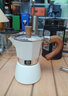 摩卡壶煮咖啡壶家用意式浓缩咖啡机 300ml 白色6杯份+滤纸 实拍图