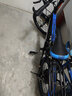 百士盾儿童自行车山地单车6-16岁以上学生减震双碟刹越野中小男女孩赛车 旗舰版7速【辐条轮】黑蓝色 18寸丨适身高115-135丨 实拍图
