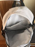 匡睿书包初中生大容量双肩包男潮ins高颜值多层高中生大学生背包女 灰色（带大白鸭玩偶+1个小挂坠） 实拍图