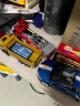 翊玄玩具 拖拉机模型工程车玩具车合金车模仿真模型儿童男孩玩具农夫车 收割机 红色（声光滑行） 实拍图