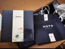 HOYO日本毛巾A类纯棉2条装荷花礼盒家用吸水高档礼品浅咖+深咖运动 实拍图