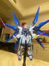 万代高达 模型手办Gundam 拼插拼装模型RG 高达玩具 RG强袭自由高达+支架 实拍图