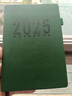 慢作 2025年日程本365天日历记事本每日计划本时间管理效率手册加厚年历本日记本笔记本子文具可定制 竖纹-魅惑红/360页 A5 实拍图