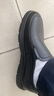 强人商务皮鞋舒适软面软底爸爸鞋套脚休闲男鞋 JDA3512010 黑色 39码 实拍图