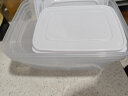 美煮妇冰箱食物收纳盒冷藏冷冻速冻专用保鲜盒食品级火锅食材冻肉分格盒 纯白 9件套 18L 实拍图