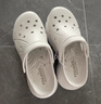 斯凯奇（Skechers）洞洞鞋夏季厚底沙滩凉鞋女外穿高级感包头踩屎感多巴胺泡泡鞋 白色/WHT 38 尺码偏大，建议选小一码 实拍图