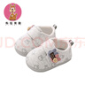 布拉米勒春秋季0-6-12个月婴儿鞋子软底防滑棉布3男女步前鞋宝宝学步新1岁 c166粉红（春秋款） 14 内长12cm 实拍图