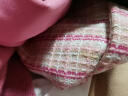 简蜓新品小香风小西装女外套春季新款休闲韩版网红洋气短款西服上衣潮 粉红色 L（建议：95-105斤） 晒单实拍图