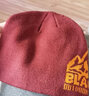黑冰（BLACKICE） 秋冬户外男女通用跑步运动针织帽城市休闲保暖毛线帽冬季帽子 Z2141-冰山-红 实拍图