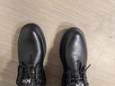 木林森皮鞋男真皮高端男鞋休闲秋冬季加绒棉皮鞋男商务正装厚底大小码鞋 MLS18593 [系带四季款] 38 实拍图