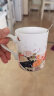 景德镇（jdz）创意陶瓷马克杯办公室家用水杯大容量咖啡杯早餐牛奶杯三八节礼物 花境马克杯 晒单实拍图