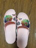 维布伦（VEBLEN）防滑拖鞋女外穿夏季印花室内居家软底凉拖鞋厚底浴室洗澡凉拖女款 69221太阳花水晶粉 40-41 实拍图