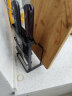 京东京造刀架砧板架 厨房置物架可沥水菜板锅盖架台面金属收纳架简易刀座 晒单实拍图