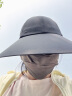 蕉下（beneunder）鸭舌帽女士防晒帽防紫外线遮阳帽户外运动棒球帽跃光 漫暮黑 晒单实拍图
