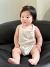 初生婴儿纯棉a类肚兜护肚子防着凉夏季薄款新生宝宝夏款护脐肚围 【纯棉护脐肚兜】蓝色 66码：6-12个月宝宝 晒单实拍图