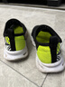 鸿星尔克（ERKE）童鞋男童大网孔透气跑鞋缓震儿童休闲鞋正黑/荧光柠绿26 实拍图