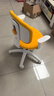 得力（deli）儿童学习椅 学生写字桌椅 人体工学升降座椅 黄色（单椅） 实拍图
