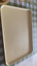 彩致（CAIZHI）长方形托盘茶盘家用果盘早餐盘收纳盘客厅零食盘大号米黄色CZ6754 晒单实拍图