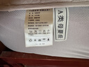 无印良品全棉夹棉床笠单件100%纯棉床笠罩1.8x2米席梦思床垫套防尘四件套 网忆-烟雾灰【全棉面料】 180*200cm三件套【床笠+枕套*2】 实拍图