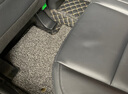 指南针适用广汽三菱欧蓝德脚垫16-23款2019全包围专用五座七座5汽车用品 三排-双层黑米+黑灰丝圈 实拍图