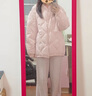 皓娥菱格粉色加厚棉服女冬季新款棉衣外套羽棉袄绒服小个子面包服 面包服菱格【皮粉S】 晒单实拍图