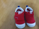 卡特兔学步鞋秋季男童网眼机能鞋 女宝宝婴儿软底包头鞋 XZ62红色13cm 实拍图