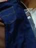 啄木鸟2025新款牛仔裤男春秋季休闲弹力男士厚款宽松直筒百搭长裤子男装 009蓝灰加绒+009蓝灰加绒 33 实拍图