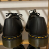 马丁（DR.MARTENS）1461 Vegan 夏季舒适百搭通勤时尚休闲皮鞋单鞋 黑色 41 实拍图