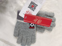 浪莎浪莎儿童保暖手套小足球秋冬季宝宝五指男女童小学生全指 实拍图