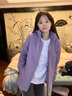 Simboo冲锋衣男女潮牌三合一夹克外套秋冬硬壳防寒登山服户外保暖防风衣 1855玫红-女 L 实拍图