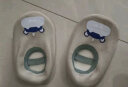 贝瑞加（Babyprints）宝宝学步袜2双儿童地板袜四季婴儿软底鞋袜室内保暖袜套 绿卡其M 实拍图