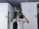 撸铁狼紧身衣男健身服短袖速干衣运动弹力透气吸汗肌肉健美训练教练上衣 B104白色中国 XL 实拍图