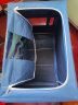 百草园抗菌牛津布艺收纳箱衣服棉被整理箱储物箱盒百纳箱66L蓝3个装 实拍图