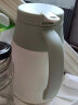 爱仕达（ASD）保温壶家用1.2L按压式内外不锈钢暖水壶热水瓶山岚绿RWS12P8WG-G 实拍图