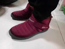 回力棉鞋女冬季加绒加厚老人保暖鞋老式妈妈防滑老年人雪地靴女款 紫红色-女款【建议选大一码】 37 实拍图