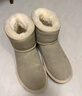 意尔康女靴雪地靴女冬季厚底加绒加厚保暖棉鞋百搭中筒短靴妈妈棉靴子 米白色 加绒 【靴筒羊毛内里】 35 实拍图