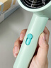 奥克斯（AUX）宿舍专用吹风机800W小功率学校男女学生用电吹风负离子护发速干吹风筒迷你便携式电吹风机不伤发 不限电【800W宿舍可用】-负离子款 薄荷绿 实拍图