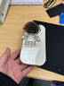 赫豹适用苹果15promax手机壳潮牌iphone17proamx宇航员隐形镜头支架16防摔电镀渐变闪粉纸太空人软壳 电镀实色宇航员镜头隐形支架-典雅白 iPhone15Pro 实拍图