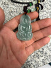 善缘泽天然a货油青翡翠玉观音吊坠男款油青观音玉坠挂件项链附证书礼盒 翡翠油青观音-中号 晒单实拍图